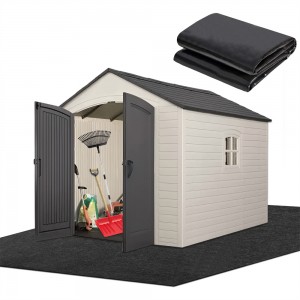 Wholesale Felt Outdoor Storage Shed Mat Waterproof Dustproof Outdoor Carport Mat- Backing PE Prevents Liquid Penetration