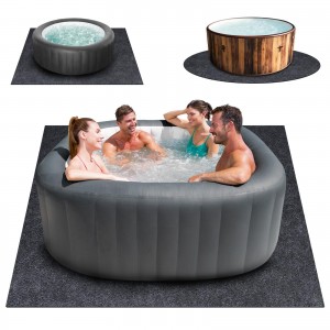 2023 Hot Selling Spa Floor Mat Floor Protector Reusable Durable Washable Hot Tub Mat