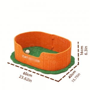 Cozy Acoustic Felt Panel Cat Bed – New Design Cat Cave House, Durable Cute Pet House for Indoor Cats & Dogs Hot Sale