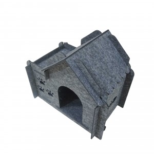 Cozy Acoustic Panel Cat Bed – Felt Cat Cave House, Warm Popular Pet Bed for Indoor Cats with Multi Color Options