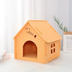 Warm Acoustic Panel Cat Bed – Multi Color Felt Cat Cave, Cozy Popular Pet Nest for Indoor Pets Supplies