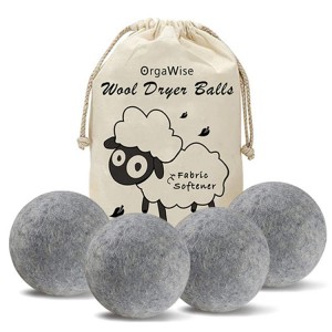 Eco-Friendly Wool Dryer Balls 3 Inch Reusable Laundry for Natural Drying Colored