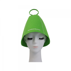 Personalized  Polyester Sauna Cap with Handle | Breathable & Anti-Odor