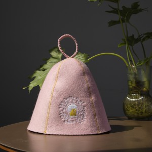 Hot Sale Sauna Hat & Wool Cap for Adult – Unisex High Quality Felt Head Protection in Sauna Room