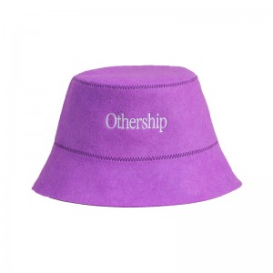 Colorful Wool Sauna Hat Felt Cap for Adult Head Protection in Hot Sauna Room and Home Spa