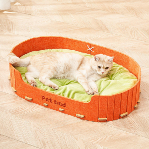 Custom Acoustic Panel Cat Bed – Multi Color Felt Cat Cave, Durable Cozy Pet Bed for Indoor Cats Hot Sale Wholesale