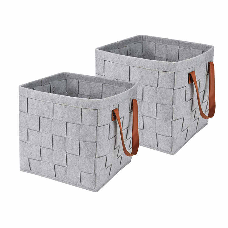 Special Design for Gray Felt Basket - Laundry Hamper – Rolking