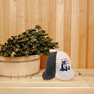 Wool Sauna Hat I’ll Sing Right Now for Sauna Banya Bath House – Sauna Hat Finnish Ukraine Sauna Hat Wool – Russian Sauna Banya Hat for Men Sauna Hats Russian