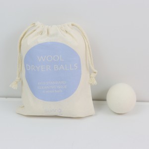Hot Selling XL Reusable Wool Roller Saves Drying Time Natural Cleaning Hair Removal Laundry Balls
