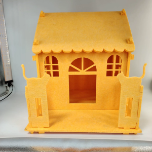 Top-rated Acoustic Panel Cat Bed – Soft Felt Cat Cave, Eco-friendly Warm Pet House for Indoor Cats & Small Pets Multi Color