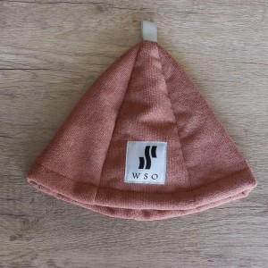 Cotton Towel Sauna Hat – Washable & Soft – Unisex Design for Men and Women