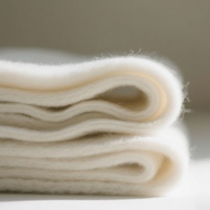 Premium Woven Patchwork White Wool Felt Sheets – Ideal for Crafting Projects