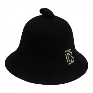 Customizable Merino Sauna Hat: Sweat-Absorbing, Breathable, Optional Colors & Labels