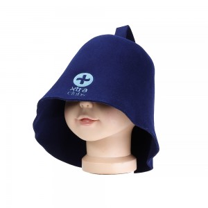 Unisex Custom Color Uni-body Steaming Sauna Hat Unstitched Fedora for Bath House Head Protection