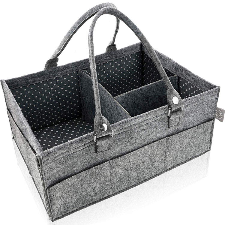 Factory wholesale Hard Felt Wheel - Portable Storage Basket – Rolking