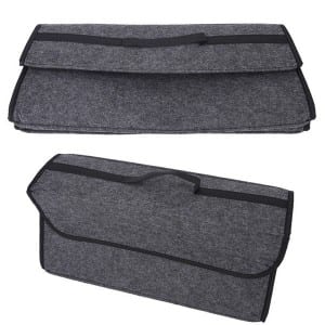 Large Capacity Car Trunk Organizer Felt With Partition Board For SUV Truck