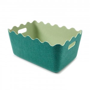 Decorative Felt Storage Box for Toys Clothes Laundry Modern Home Organizer