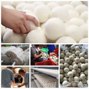 Wool drying balls