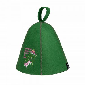 Professional Anti-Heat Sauna Hat – Unisex Adult Wool Felt Cap for Spa and Sauna Room Protection