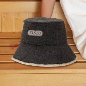Personalized Merino Blend Sauna Hat | Absorbs Sweat, Reduces Odor