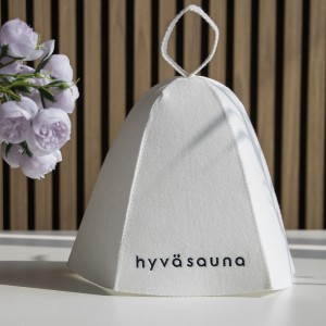 Durable Polyester Sauna Cap | Moisture Control & Custom Hang Tag