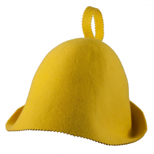 Premium Wool Felt Sauna Cap for Heat Protection in Banya & Sauna