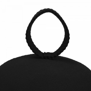 Wholesale Custom Logo Japan Banya Wool Felt Sauna Sweat Sauna Hat with Hanging Hoop Custom Logo