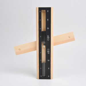 Wholesale Sauna Accessories OEM Style 5L Aluminium Black Sauna Bamboo Handle Bucket