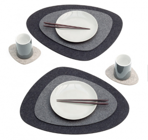 2019 New Fashion Irregular Felt Placemats