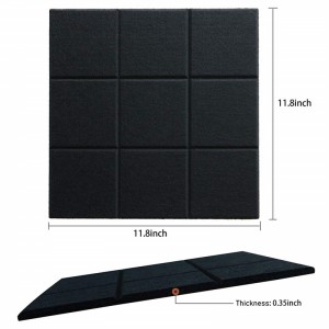 Large Square Pinboard Tiles for Photos, Notes, Letter