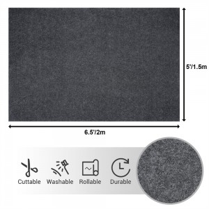 Anti-slip Garage Floor Mat Waterproof Oil Maintenance Felt Mat to Protect Garage Floor Surface Parking Mats