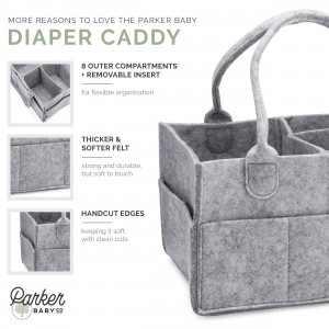Felt Diaper Bag-Portable Diaper Bag-Kindergarten Storage Box|Handicraft Storage Bag