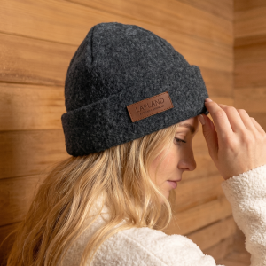 Lapland Style 100% Wool Sauna Hat | Custom Logo Eco-Friendly Soft Reusable Sauna Shower Hat for Adults