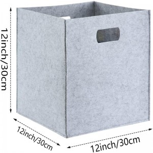 Cube storage bins baskets for cubes organizer boxes