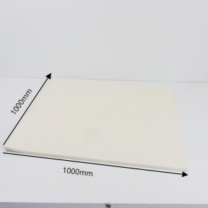 Custom Industrial Pressed White Wool Felt Sheets | Merino Wool SAE Wool Felt