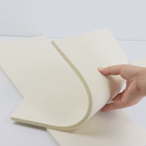 Custom Industrial Pressed White Wool Felt Sheets | Merino Wool SAE Wool Felt