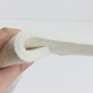 Custom Industrial Pressed White Wool Felt Sheets | Merino Wool SAE Wool Felt