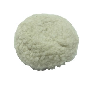 Automobile Single-Sided Wool Polishing Pad 3Inch Self-Adhesive Disc for Wet Polishing & Car Bodies