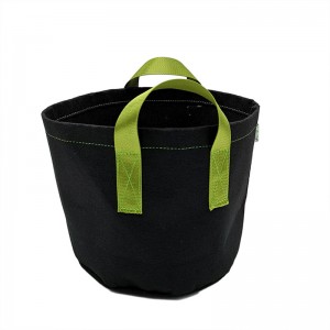 5-Pack 10 Gallon Grow Bags Heavy Duty Thickened Nonwoven Fabric Containers for Potato/Plant Growing Pots with Handles