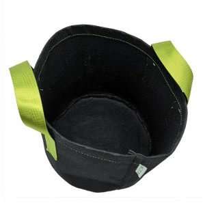 5-Pack 10 Gallon Grow Bags Heavy Duty Thickened Nonwoven Fabric Containers for Potato/Plant Growing Pots with Handles