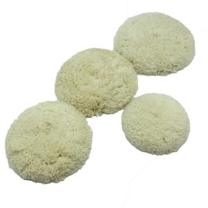 Automobile Single-Sided Wool Polishing Pad 3Inch Self-Adhesive Disc for Wet Polishing & Car Bodies