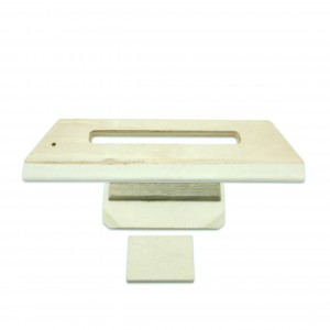 Felt applicator wool felt squeegee with wood handle