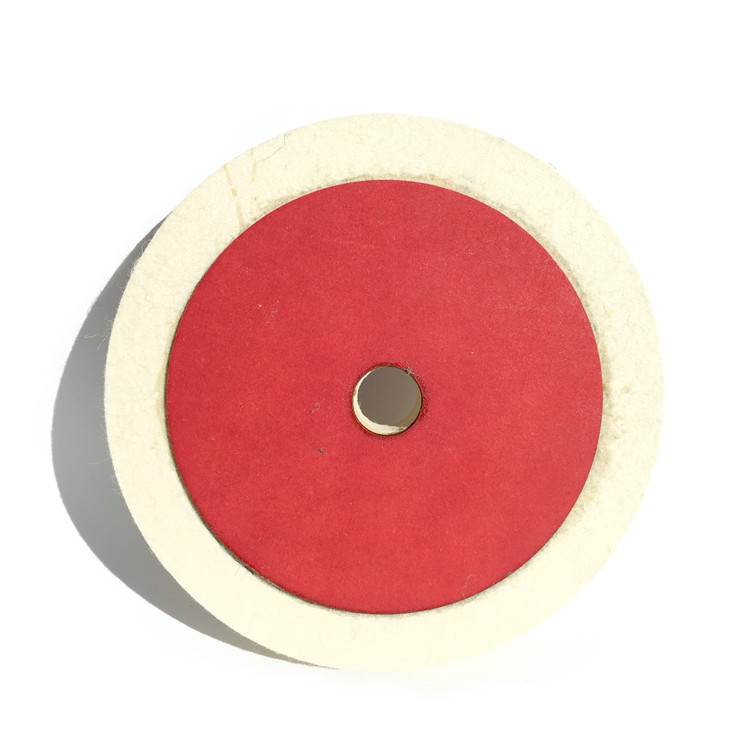 felt wheel with red back Featured Image