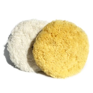 double side car polishing wool compounding pads