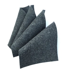 1000*1000mm hot german press grey wool felt