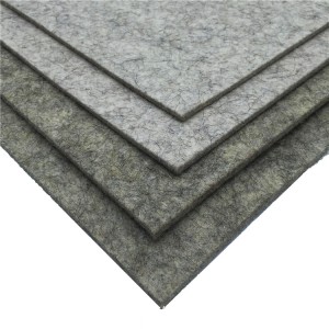 1000*1000mm hot german press grey wool felt