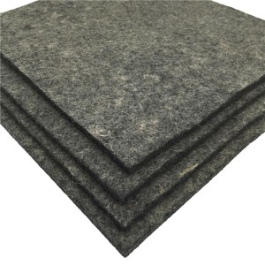 1000*1000mm hot german press grey wool felt