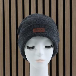 Lapland Style 100% Wool Sauna Hat | Custom Logo Eco-Friendly Soft Reusable Sauna Shower Hat for Adults
