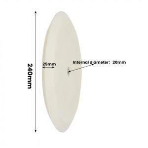 240mm Wool Felt Wheel Polishing Disc