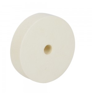 100% wool hard buffing wheel felt polishing wheels and felt pads 300mm